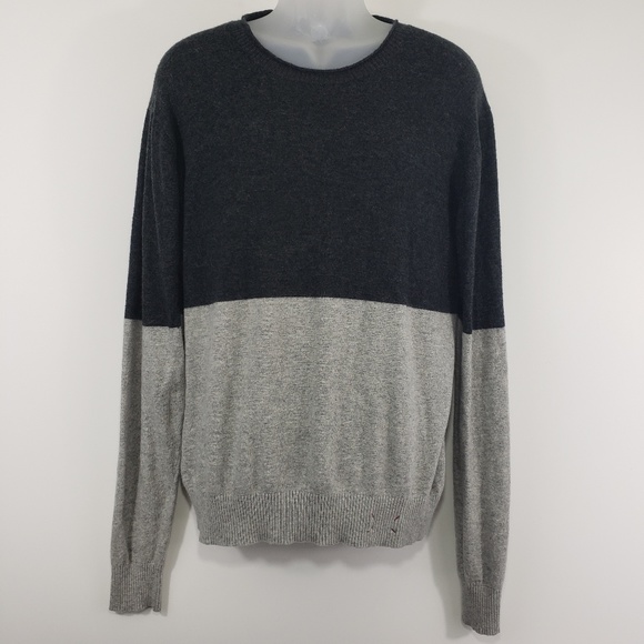 Five Four Men's Angora Color Block Sweater, Size L - Picture 1 of 8
